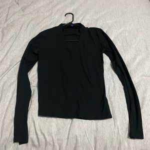 Black long sleeved shirt!